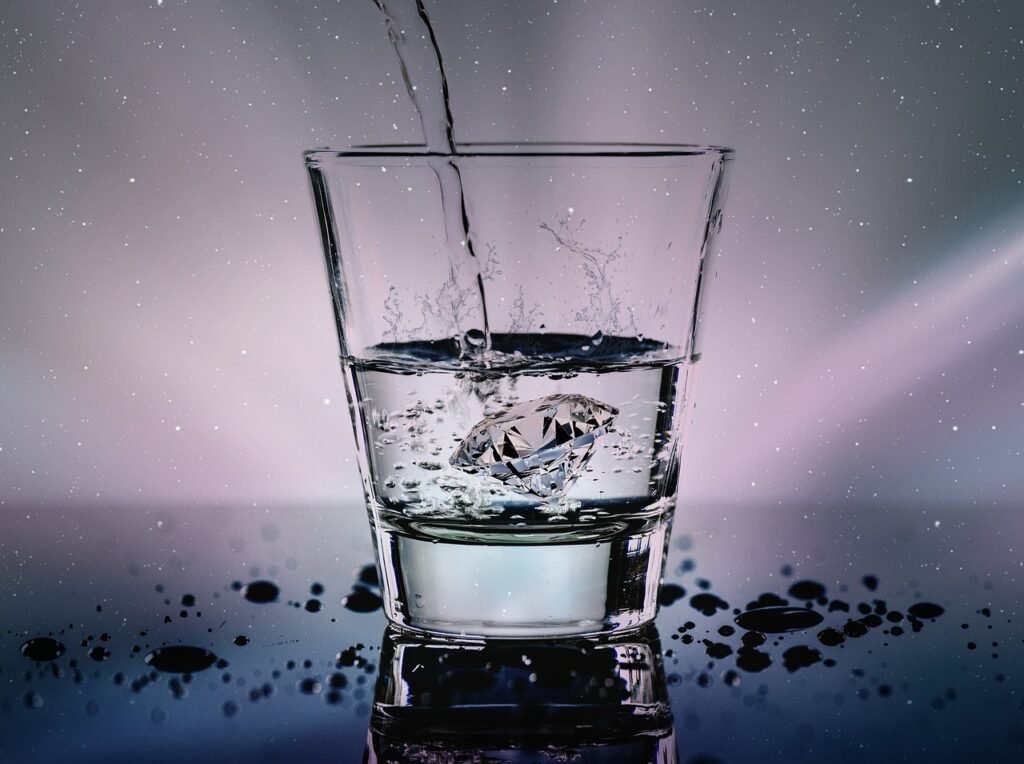 Drink water before meals